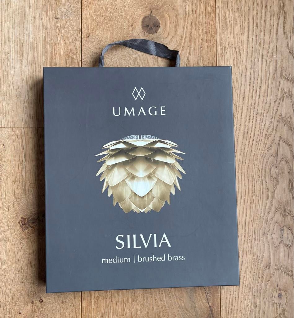 Umage Silvia lamp medium brushed brass- new! Never opened, Ophalen, Nieuw, Kunststof, Minder dan 50 cm
