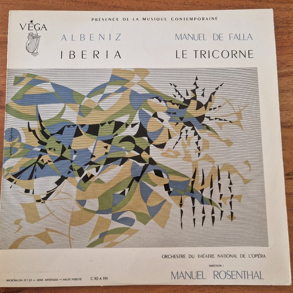 Albeniz Iberia / Falla Le Tricorne - Rosenthal Vega C 30, LP, Gebruikt, Overige componisten, Modernisme tot heden