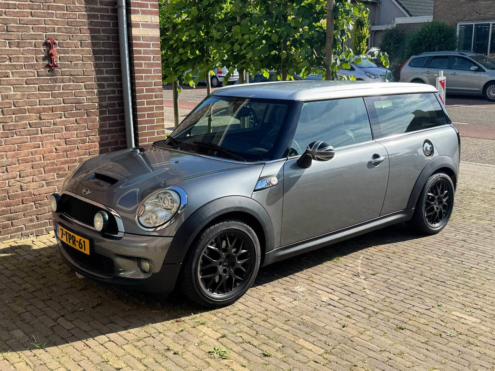 Mini Cooper S - clubman 2007 Grijs / automaat, Zwart, 4 cilinders, 4 stoelen, Leder