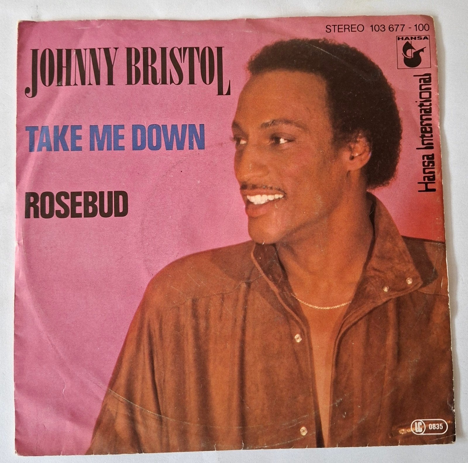 Johnny Bristol      Take me down, Ophalen of Verzenden, Gebruikt, 7 inch, Pop