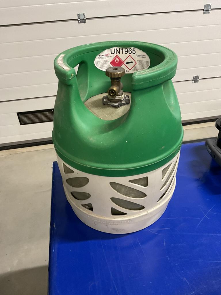 Benegaz gasfles, Caravans en Kamperen, Ophalen, Zo goed als nieuw