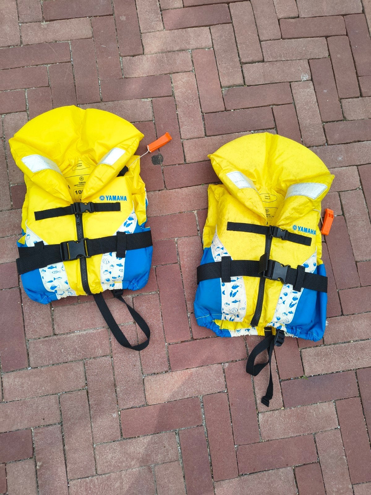 2x Yamaha reddingsvest/zwemvest voor kinderen, Watersport en Boten, Watersportkleding, Ophalen, Kind, Reddingsvest of Zwemvest