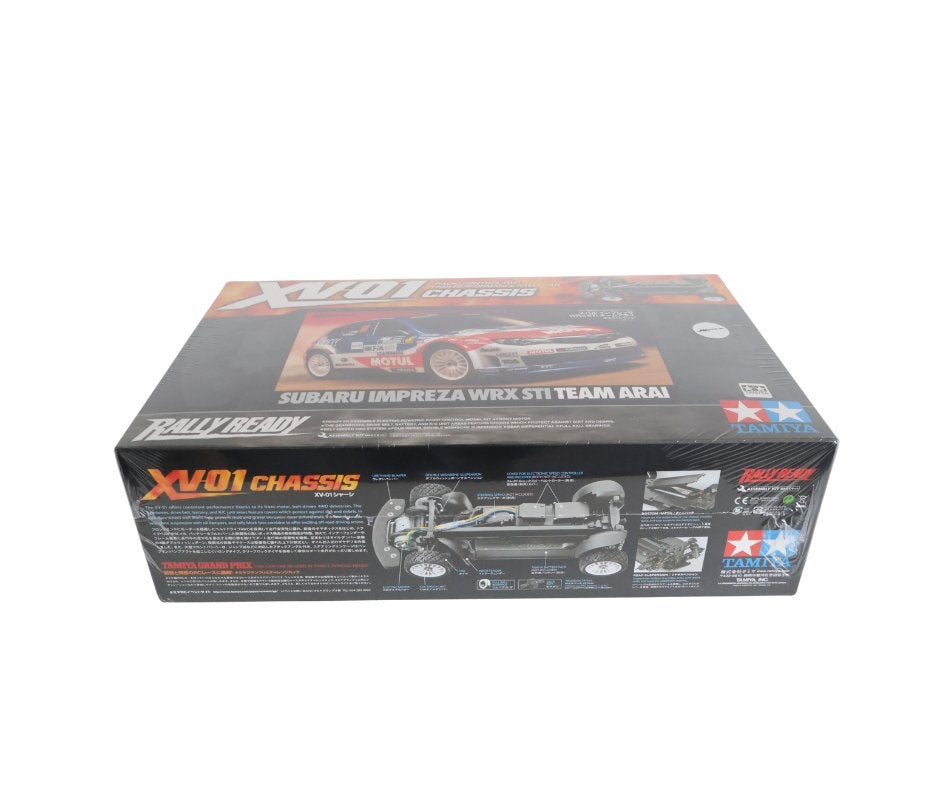 Tamiya 58528 1/10 XV-01 Subaru Impreza WRX Team Arai, Elektro, Verzenden, Nieuw, Schaal 1:10