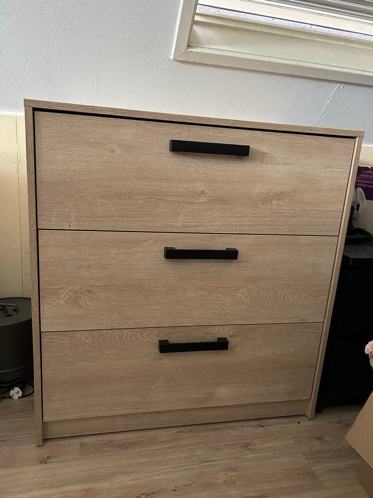 Complete babykamer set: Ledikant, commode en kledingkast, Kinderen en Baby's, Ophalen, 50 tot 70 cm, Zo goed als nieuw, 75 tot 100 cm