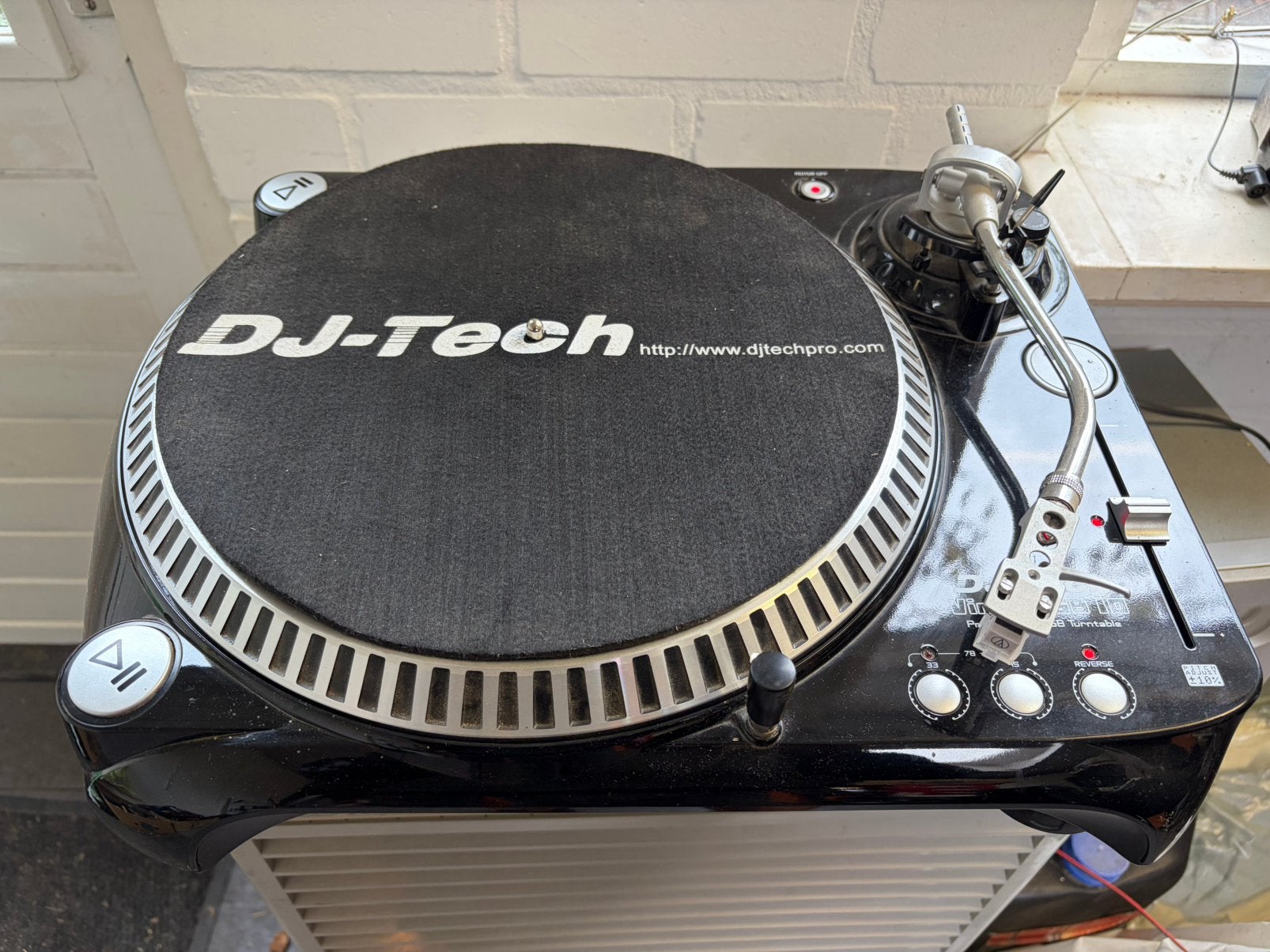 DJ Tech platenspeler, Ophalen of Verzenden, Gebruikt, Overige merken
