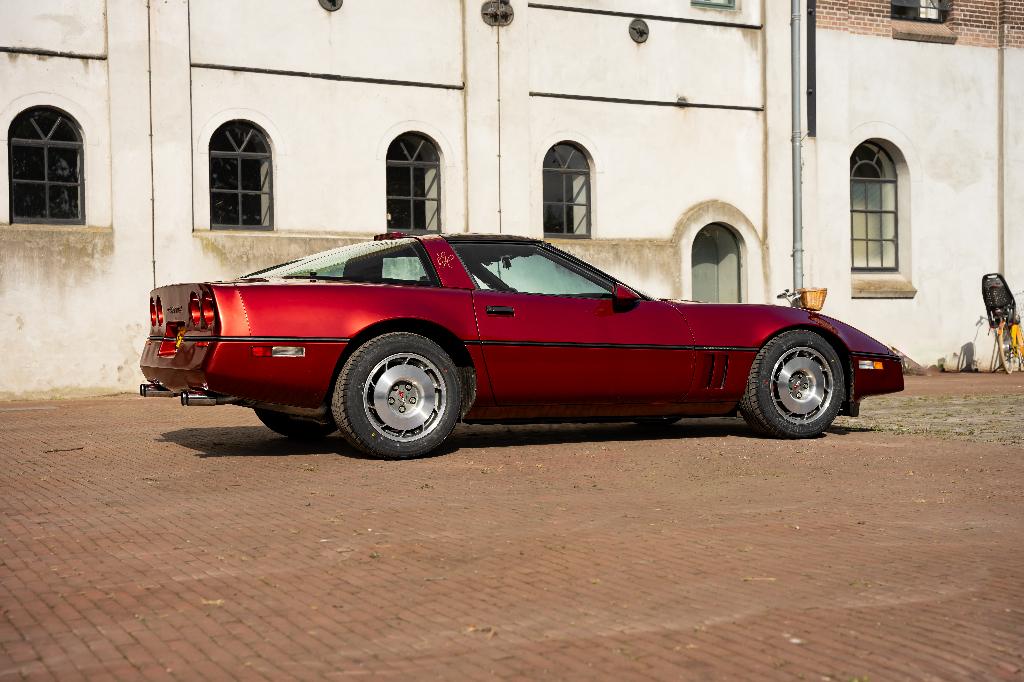 '88 Corvette L98 1ste eig super orig 55.000km boekjes, Auto's, Chevrolet, Automaat, Achterwielaandrijving, Leder, Corvette