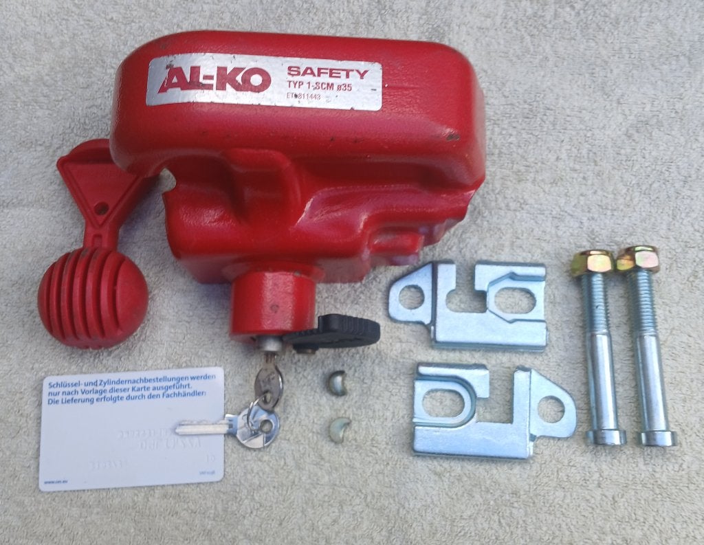alko safety  kogel koppeling slot  aks1300, Caravans en Kamperen, Caravan accessoires, Ophalen of Verzenden, Zo goed als nieuw