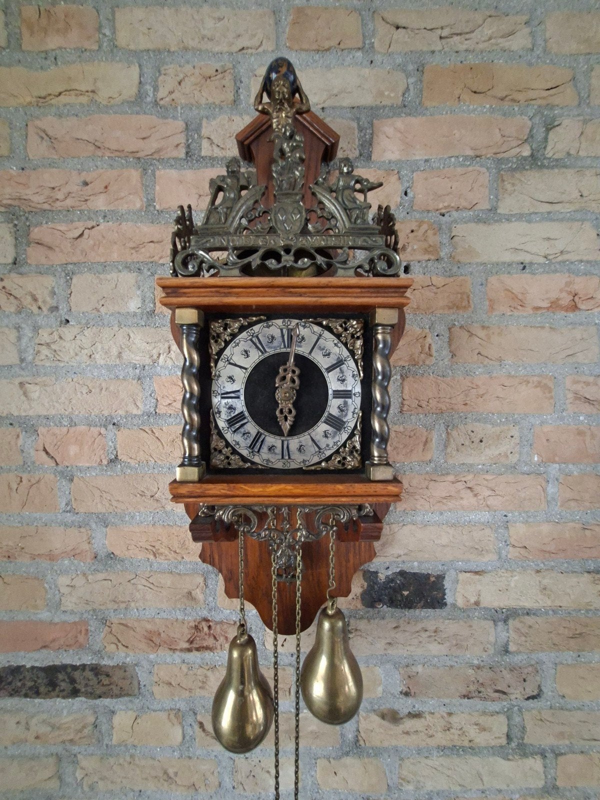 te koop oude warmink klok in goede staat, Ophalen of Verzenden