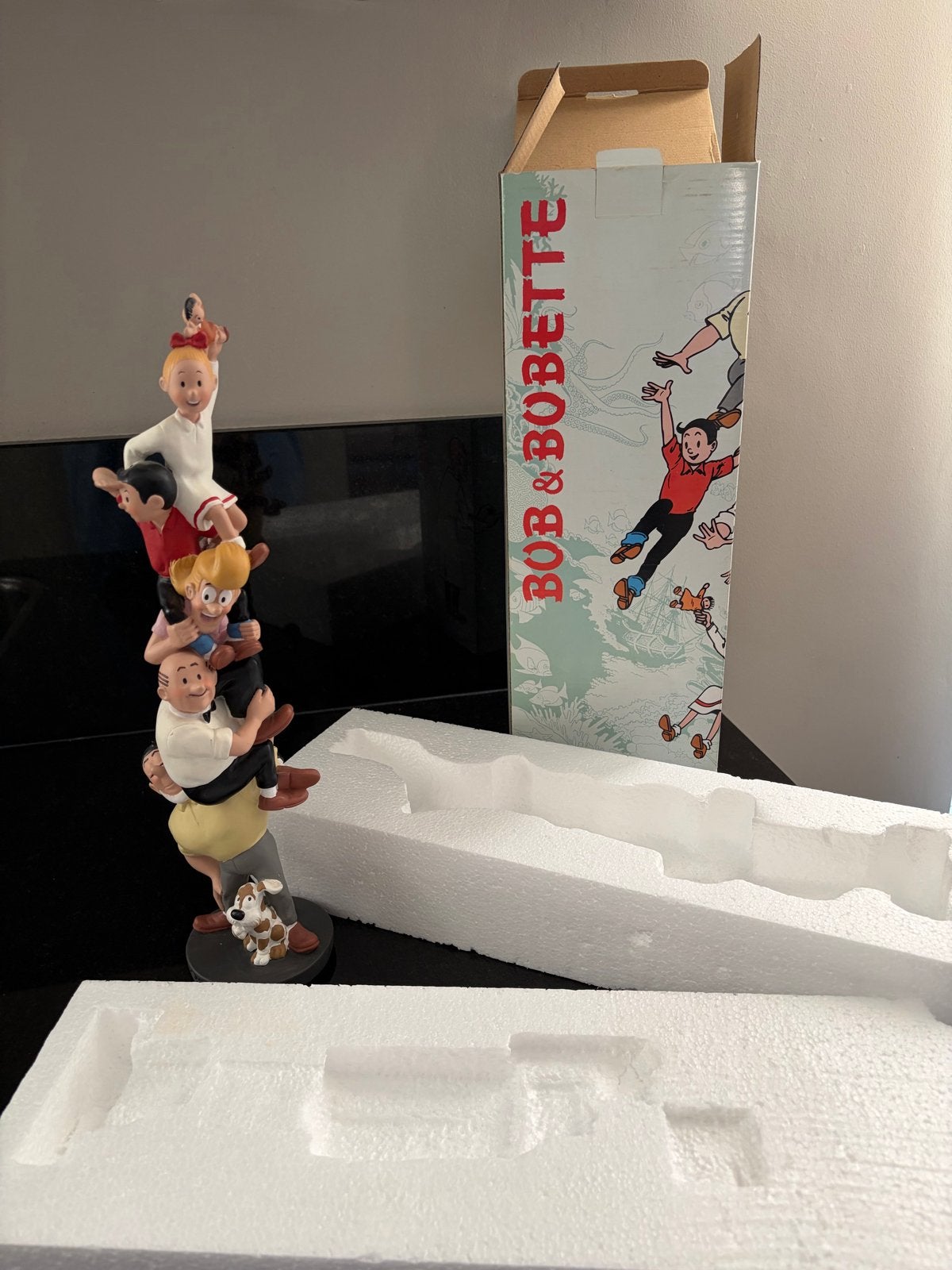 Suske en Wiske piramide-beeld "De Totempaal" Parastone, Ophalen of Verzenden, Nieuw
