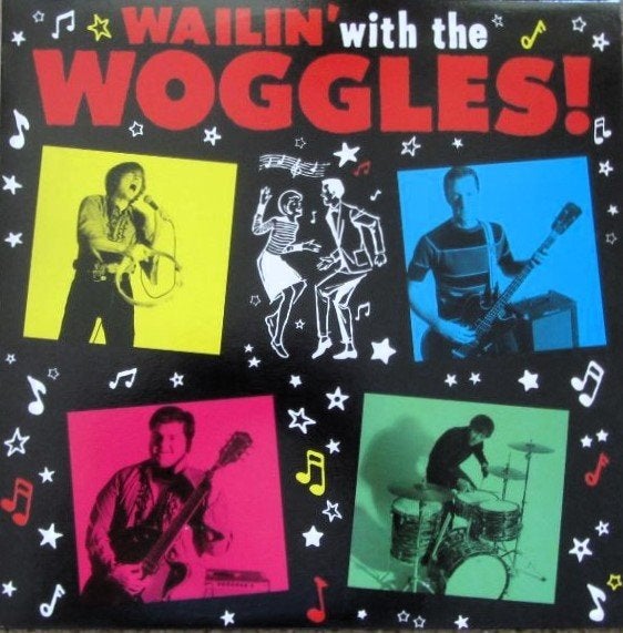 the woggles/wailin with the woggles-garage/punk-10inch vinyl, Verzenden, Zo goed als nieuw, 10 inch, Punk Rock