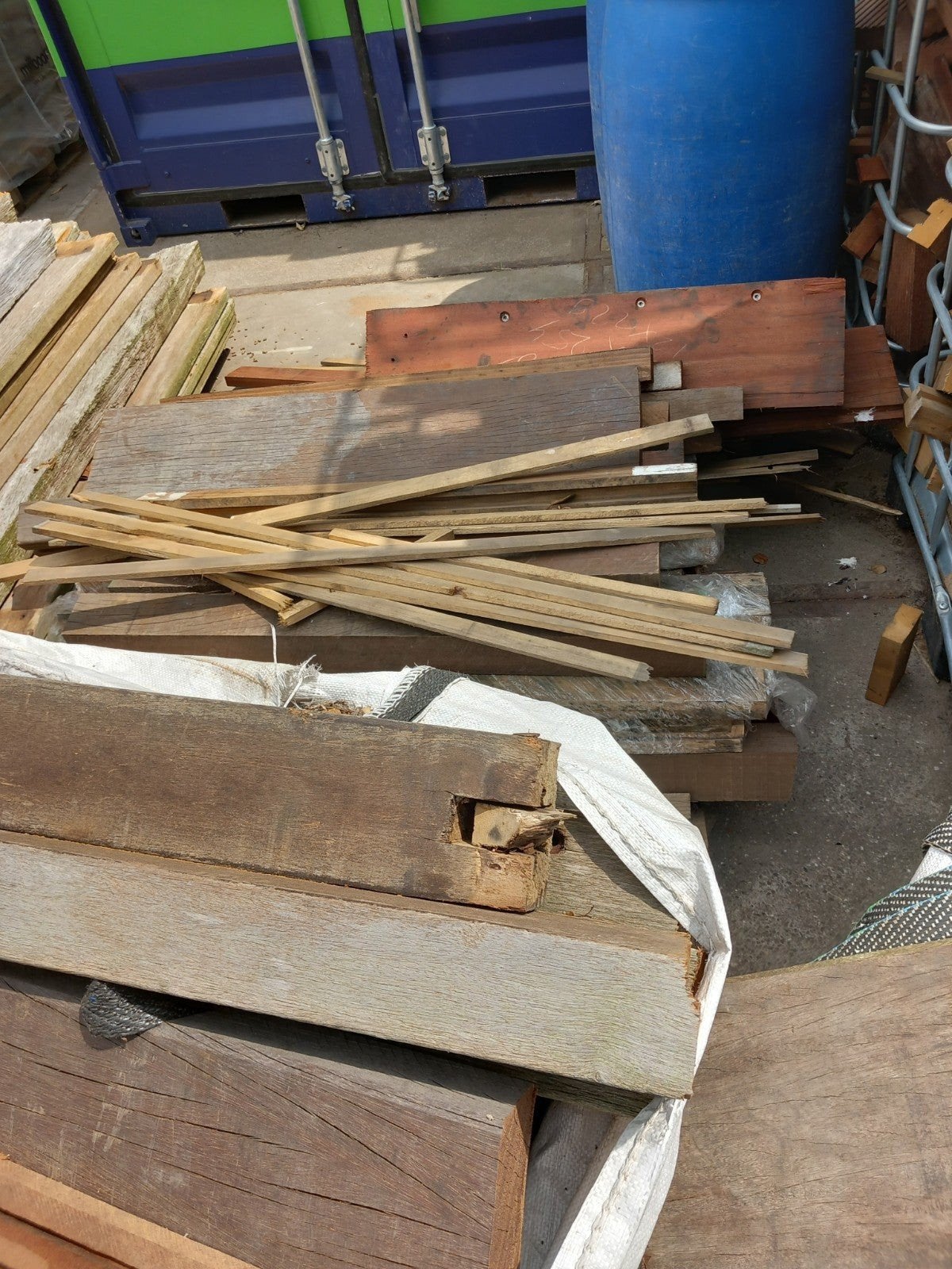 Bigbags Haardhout, voornamelijk hardhout, Minder dan 3 m³, Ophalen