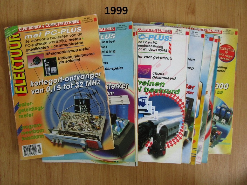 Tijdschrift Elektuur - jaargang 1999, Ophalen of Verzenden, Gelezen