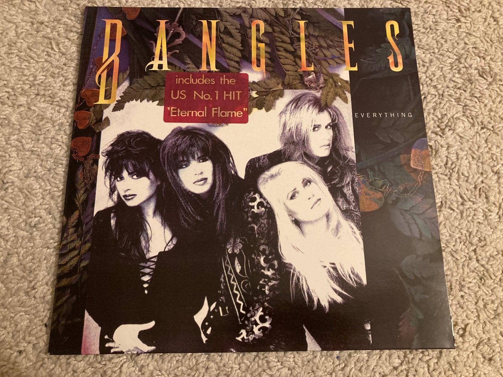Bangles - Everything LP (1988) met "Eternal Flame", Cd's en Dvd's, Vinyl | Pop, Ophalen of Verzenden, Zo goed als nieuw, LP