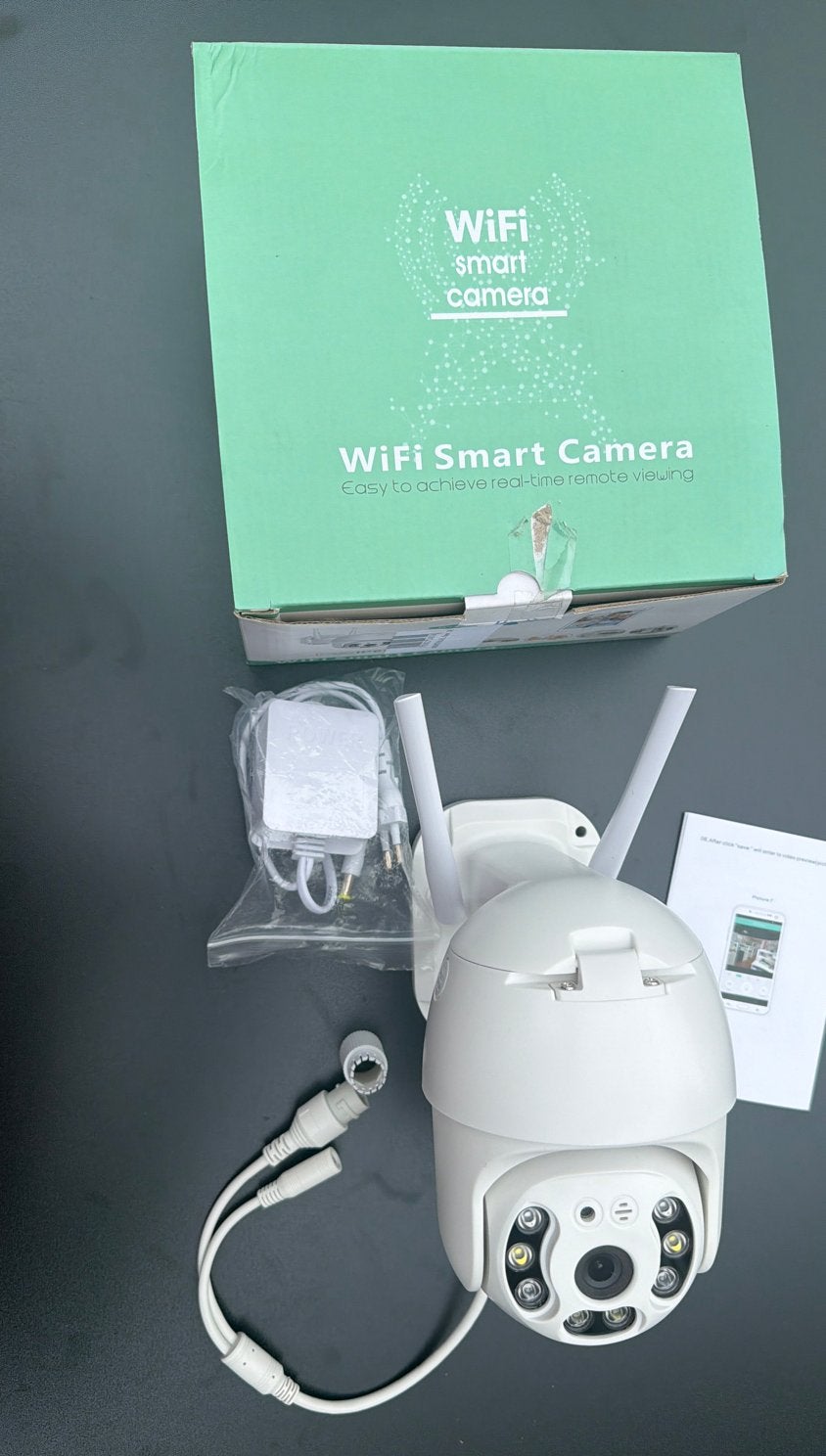 Nieuwe WiFi Smart Camera - Beveiligingscamera, Ophalen of Verzenden, Nieuw, Buitencamera