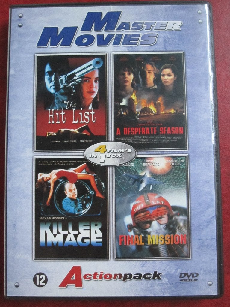 Master Movies - Actionpack (4 films op 2 disc), Engels, Nederlands, Actiethriller, Ophalen of Verzenden
