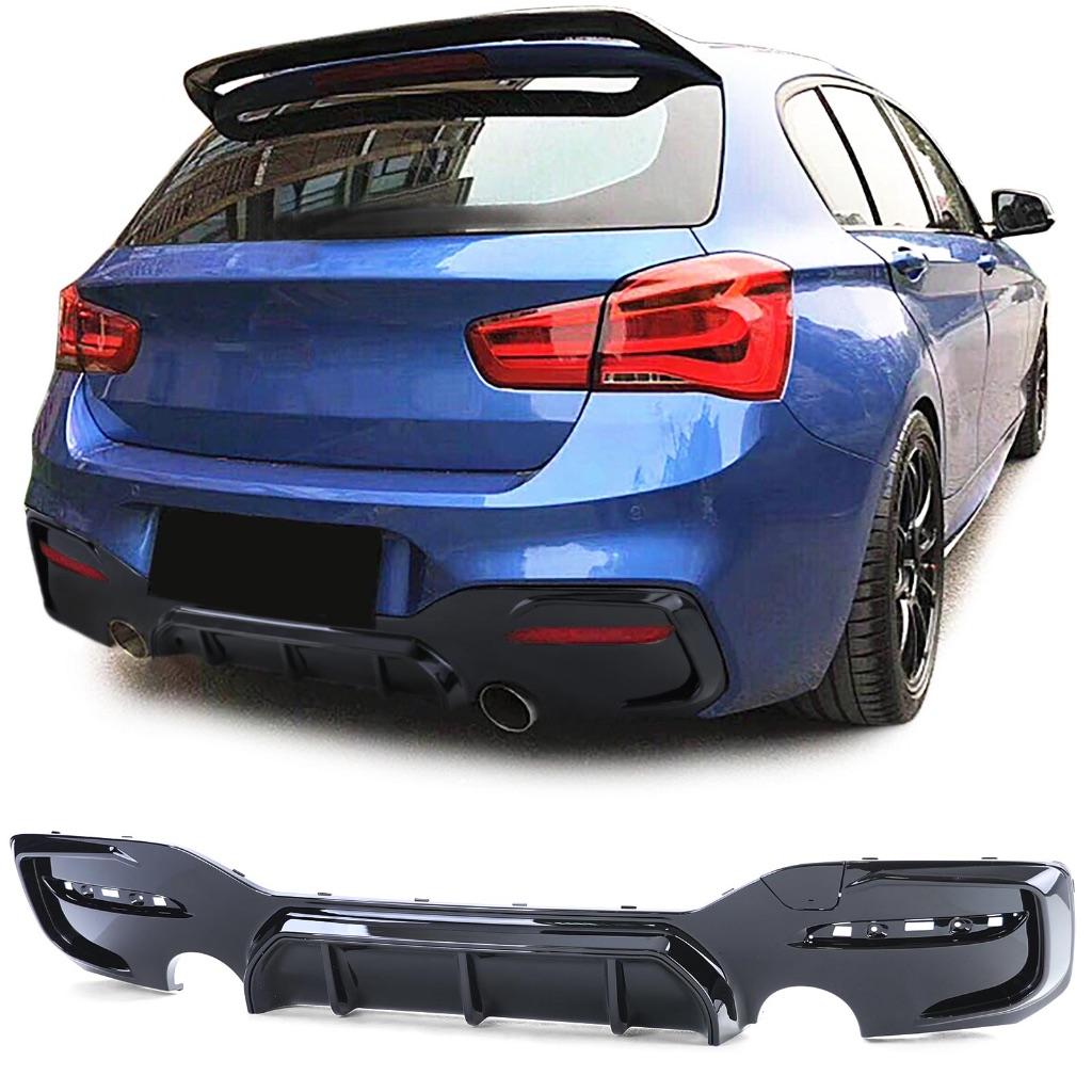 BMW F20 F21 LCI M140i Piano Zwart Diffuser Splitters, Ophalen
