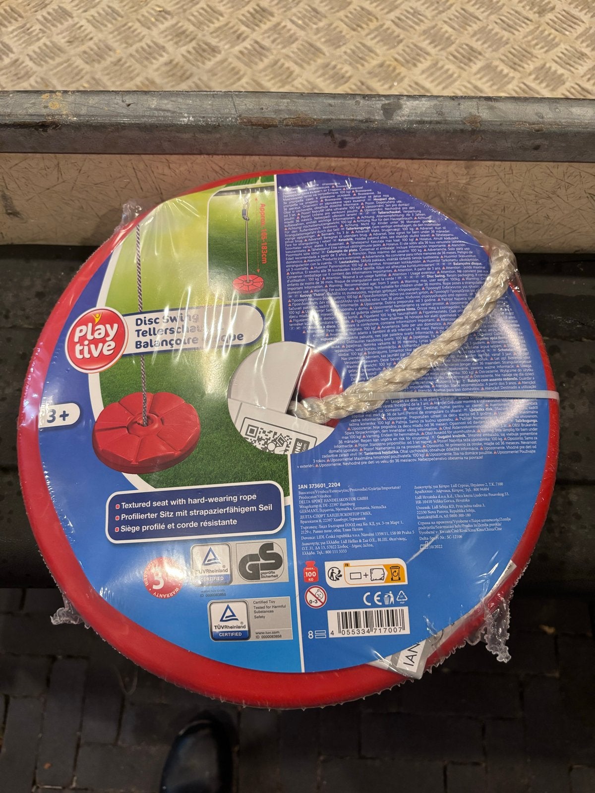 Playtive Disc Swing - Schommel voor Buiten, Ophalen of Verzenden, Nieuw, Schommel