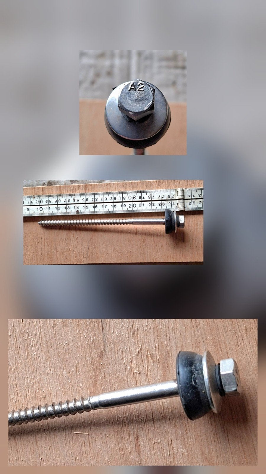 Golfplaatbout, Ophalen, Nieuw, 100 tot 250 mm, Rvs