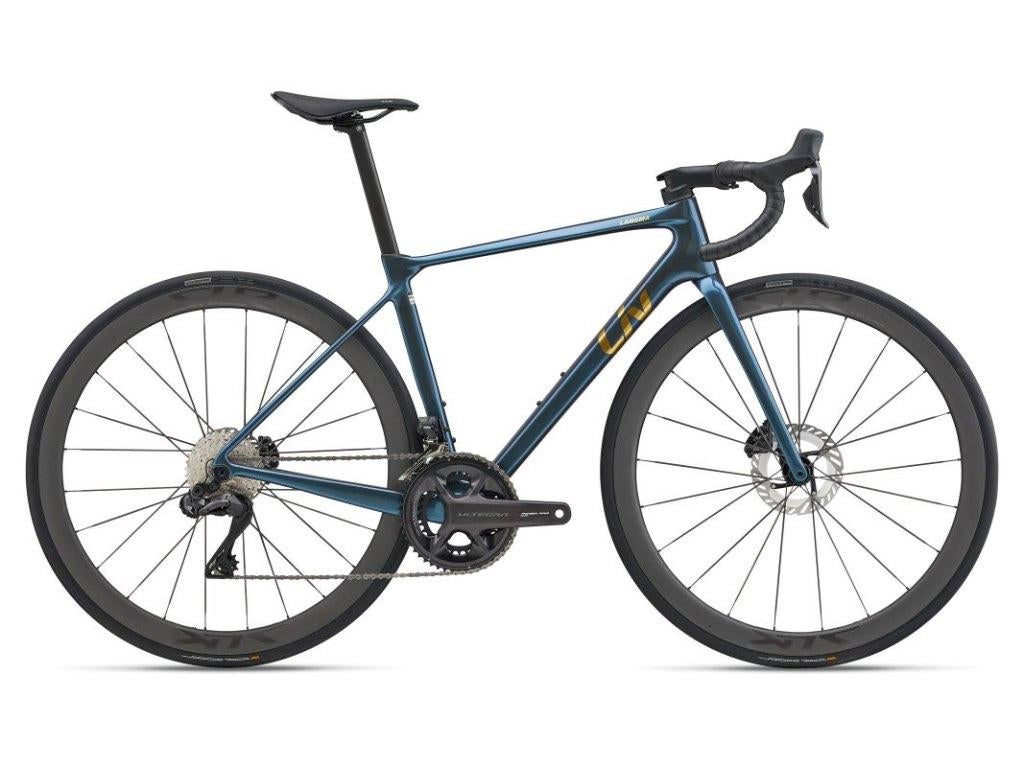 Giant Liv Langma advanced pro 0 Ocean Twilight maat M, 47 tot 50 cm, Nieuw, Meer dan 20 versnellingen, Schijfrem
