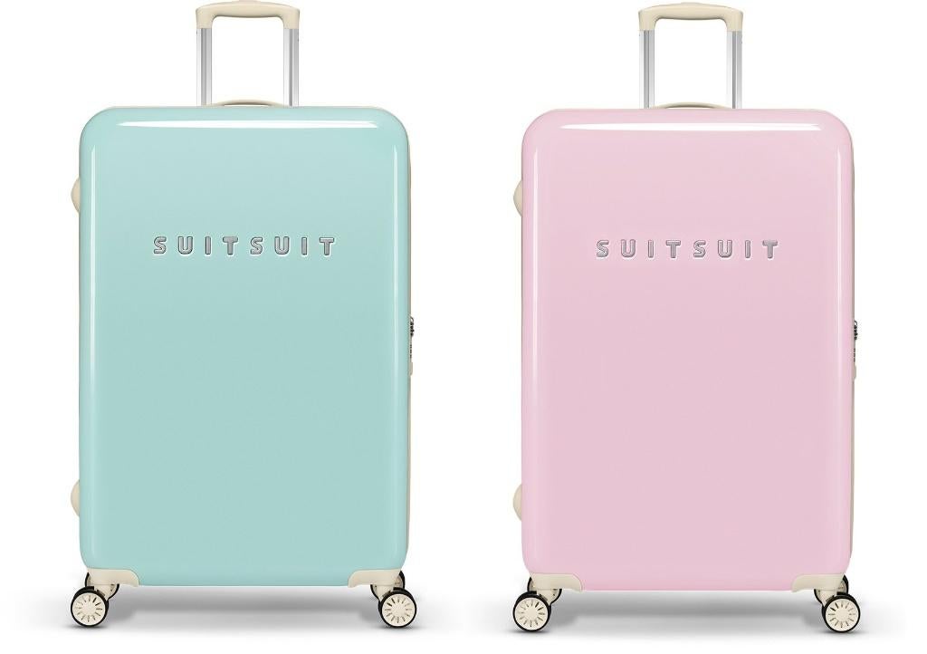 ✅ SUITSUIT kofferset 76 cm 2 Delig - NIEUW, Wieltjes, Hard kunststof, 45 tot 55 cm, Nieuw