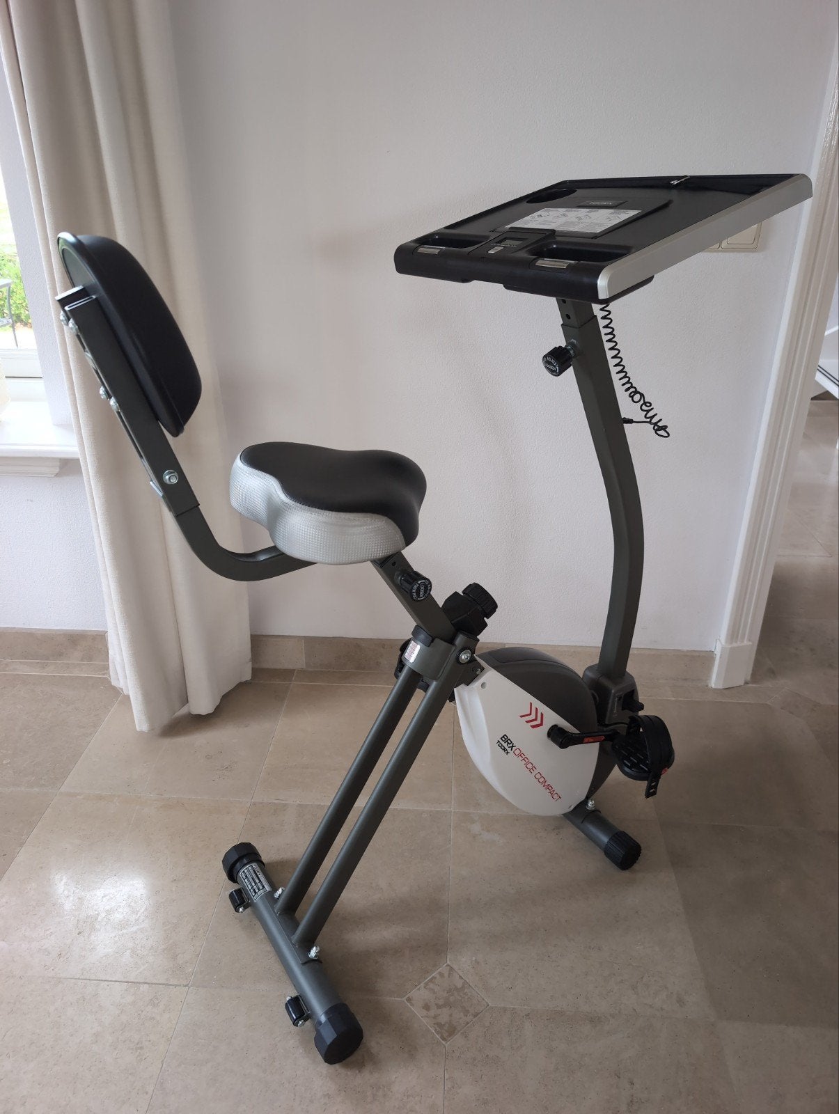 TOORX BRX OFFICE COMPACT Hometrainer - Nieuwstaat, Ophalen, Zo goed als nieuw, Metaal, Benen