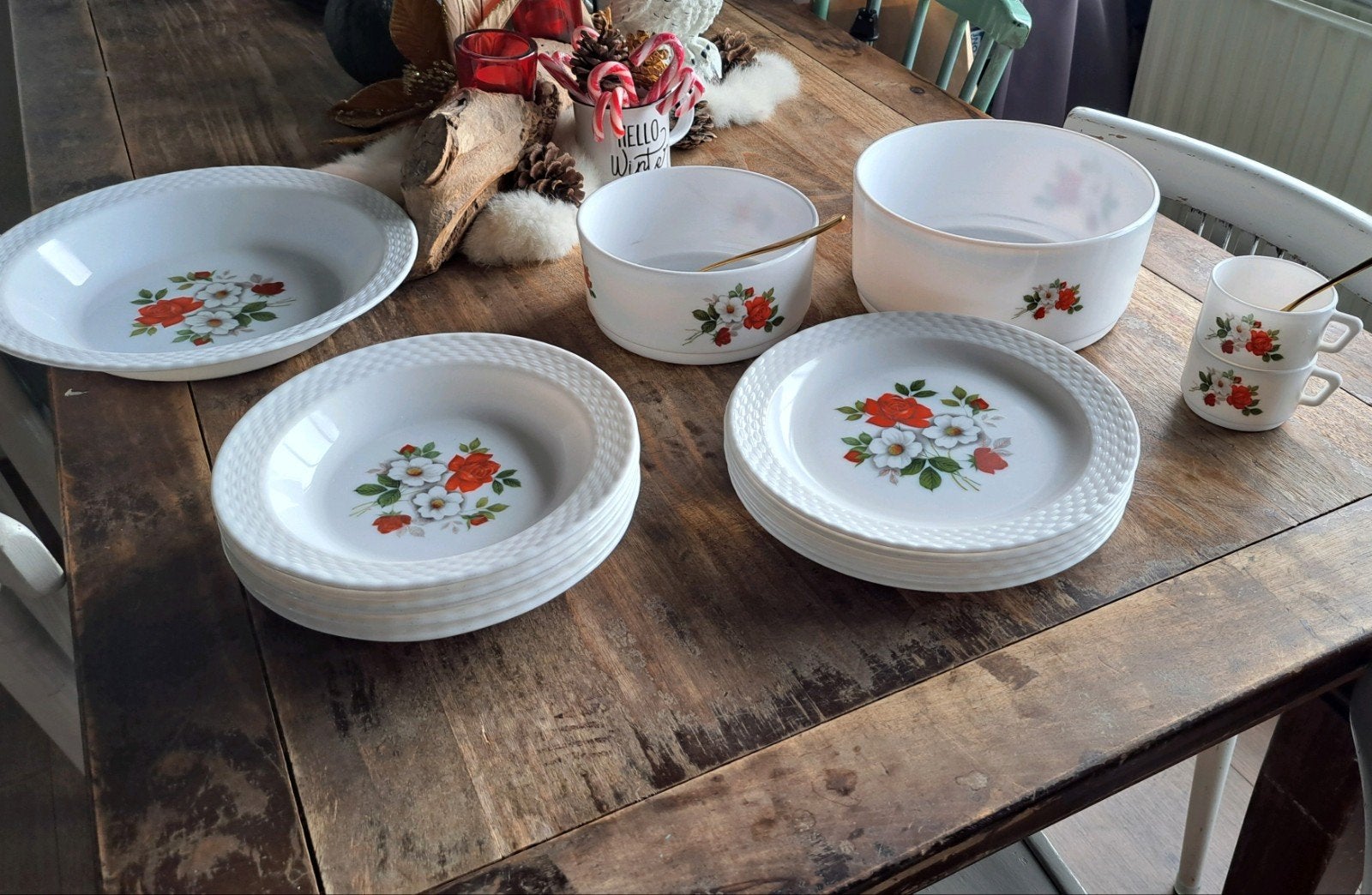 arcopal rozen servies, Ophalen