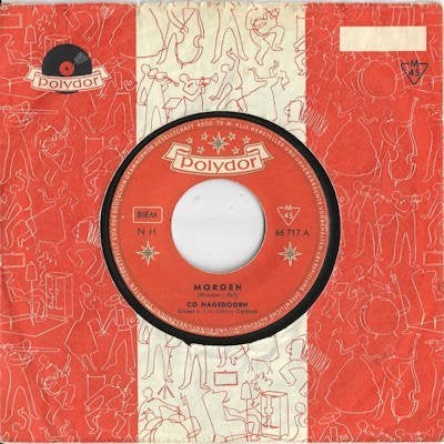 CO HAGEDOORN  1959  VAN WELEER !!! H1166, Ophalen of Verzenden, Gebruikt, 7 inch