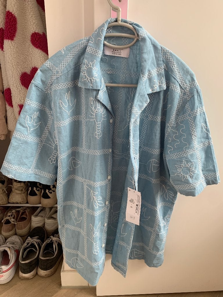 Shirt, Kleding | Heren, T-shirts, Blauw, Nieuw, Ophalen of Verzenden, Maat 46 (S) of kleiner