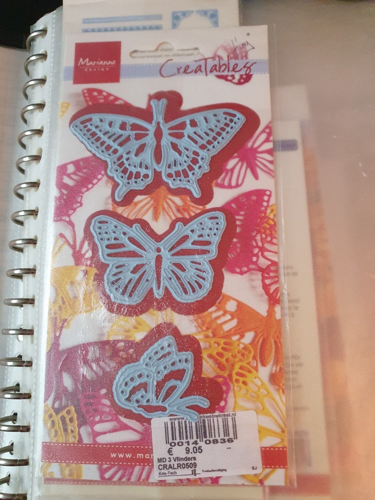 Marianne Design Creatables LR0509 Vlinders Snijmallen, Blauw, Overige merken, Gereedschap of Toebehoren, Dieren