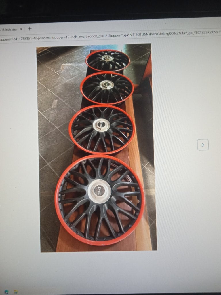 Wieldeksels, Auto diversen, Wieldoppen, Ophalen of Verzenden, Gebruikt