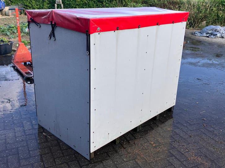 Waterdichte Opbergbox Buiten - Robuust en Ruim, Ophalen, Gebruikt, Overige materialen, Overige typen