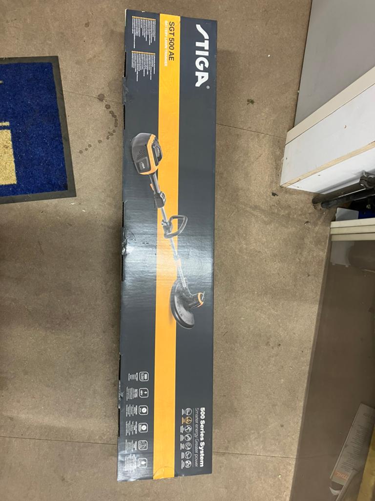 Nieuwe Stiga SGT 500 Ae grastrimmer body, Ophalen, Nieuw, 10 tot 30 cm, Accu