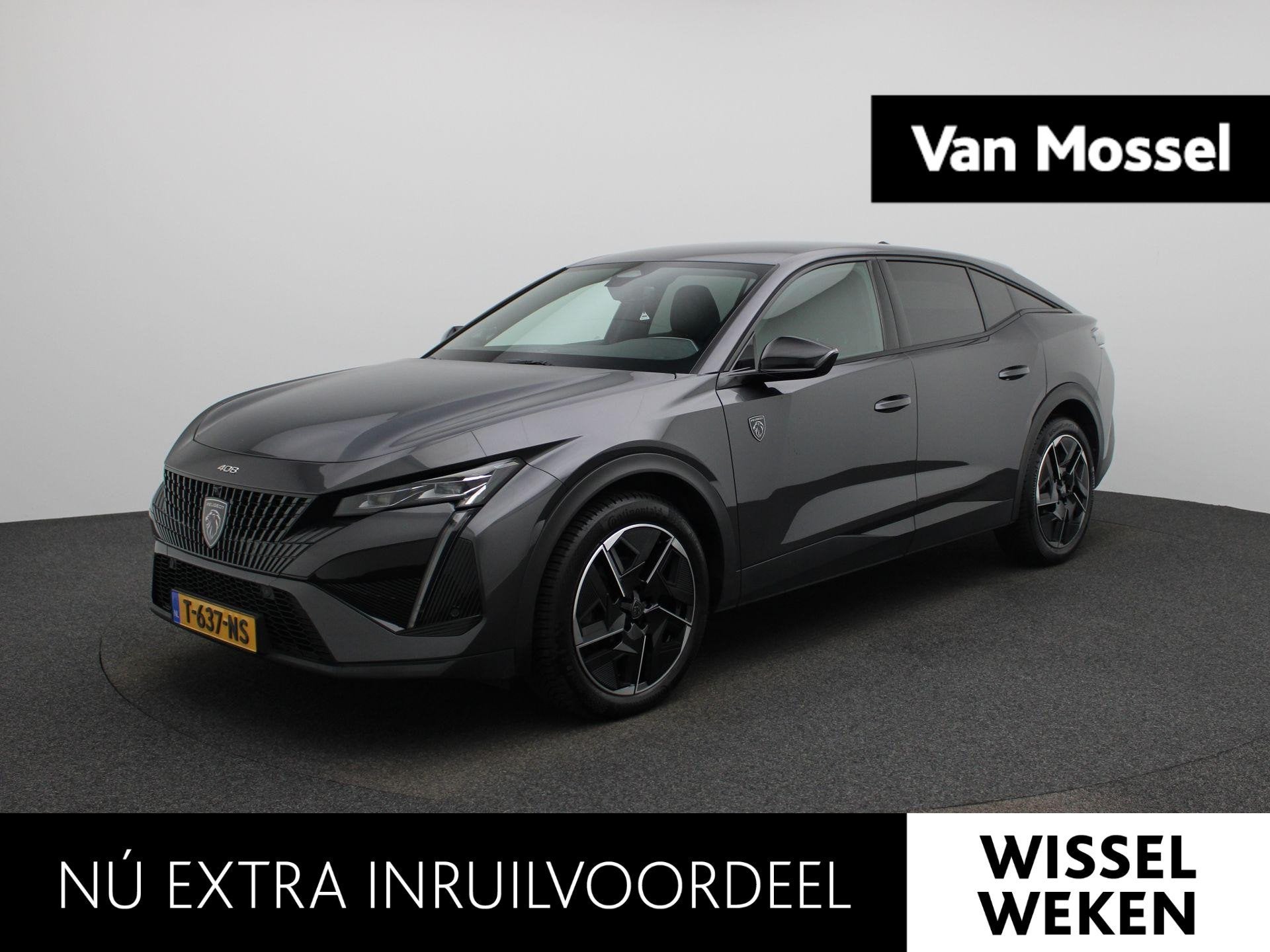 Peugeot 408 1.2 PureTech GT 130 EAT8 | APPLE/ANDROID CARPLAY, Auto's, 12 maanden, Gebruikt, 1199 cc, Alcantara