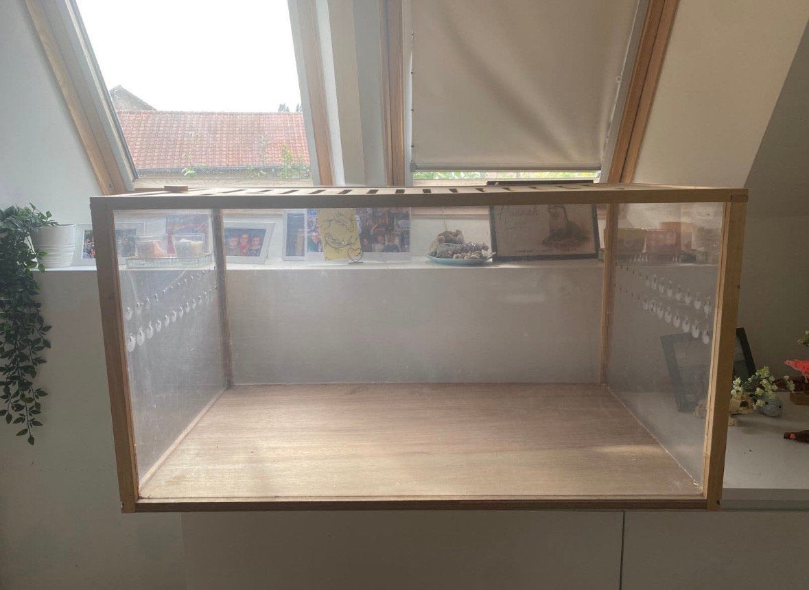 hamster/kuiken/muis/knaagdieren kooi verblijf, Dieren en Toebehoren, Ophalen, 110 cm of meer, Zo goed als nieuw, Hok
