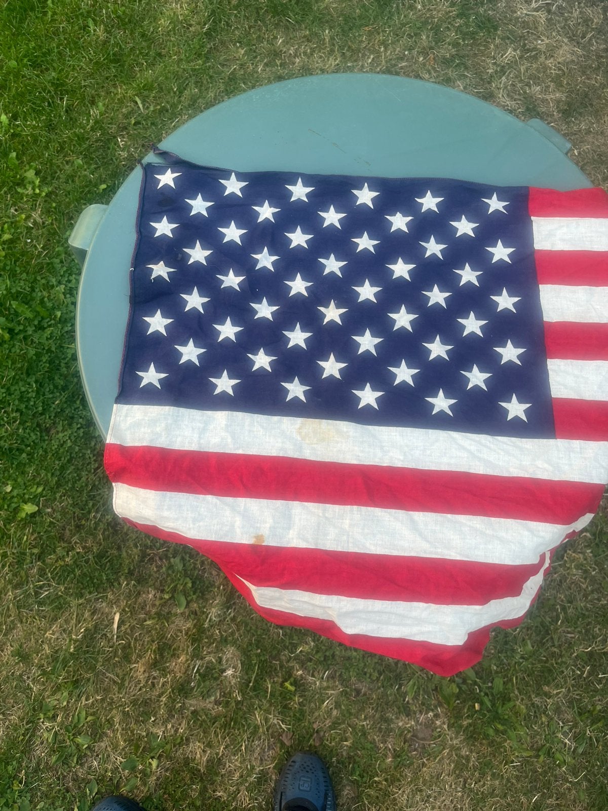 Amerikaanse vlag 48 sterren, Ophalen of Verzenden, Zo goed als nieuw