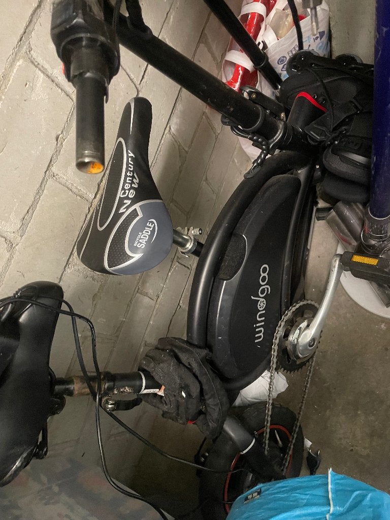 fiets windgoo, Fietsen en Brommers, Minder dan 30 km per accu, Gebruikt, Minder dan 47 cm, Ophalen