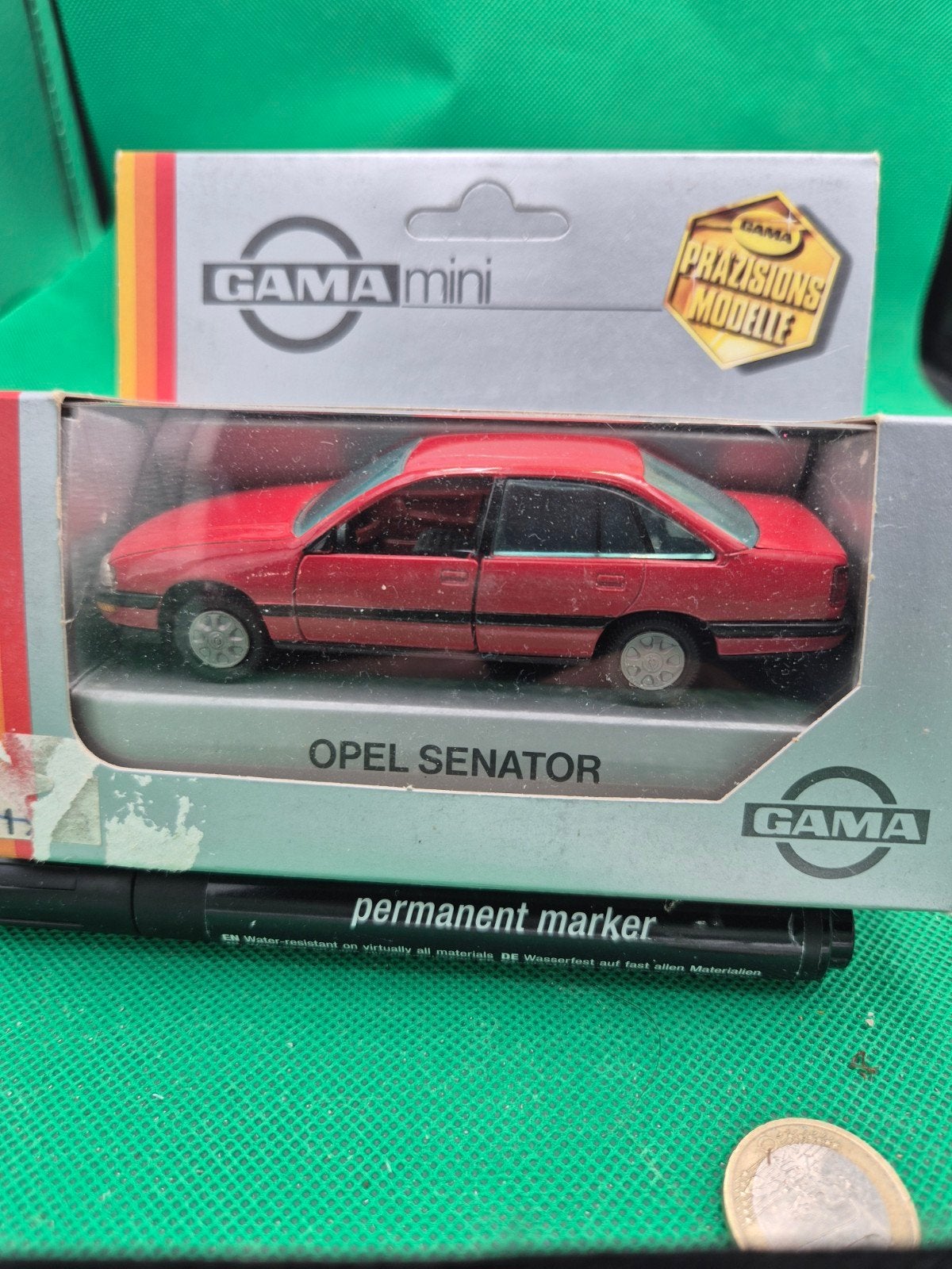 50 opel senator 1/43 Gama, Ophalen of Verzenden, Zo goed als nieuw, Auto