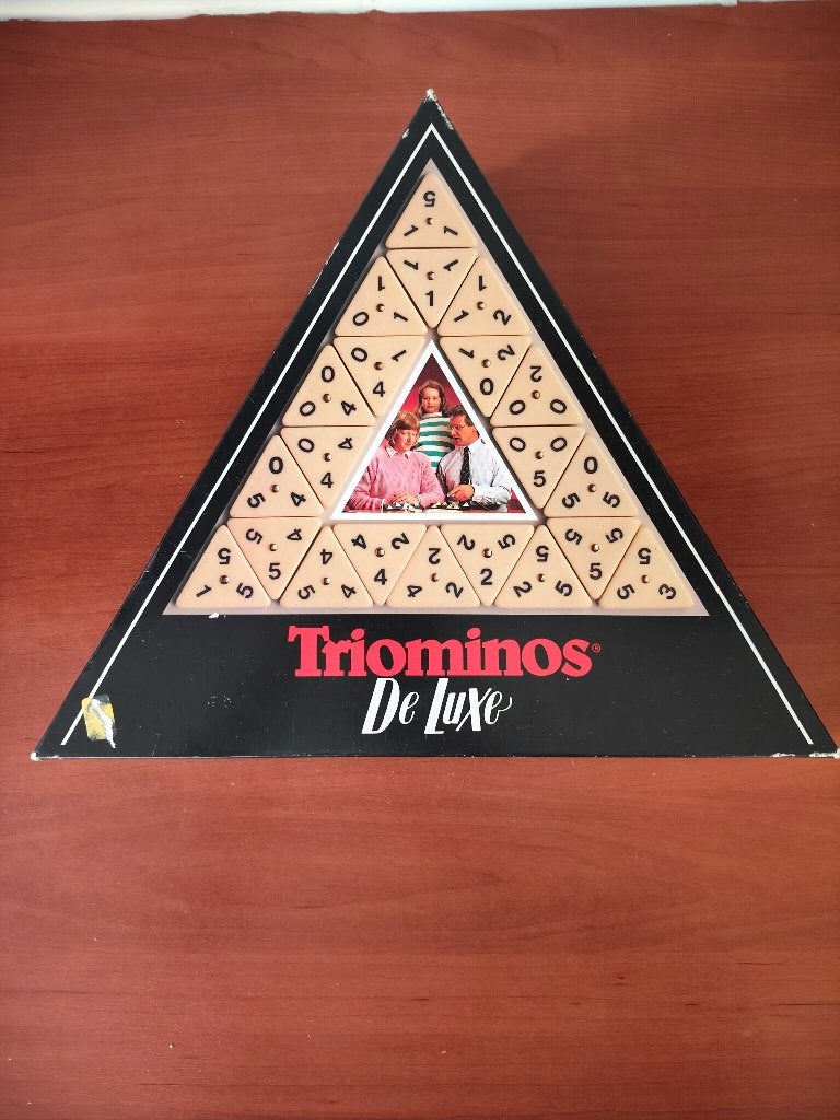 spel - Triominos de luxe, Hobby en Vrije tijd, Een of twee spelers, Ophalen, Zo goed als nieuw, Goliath