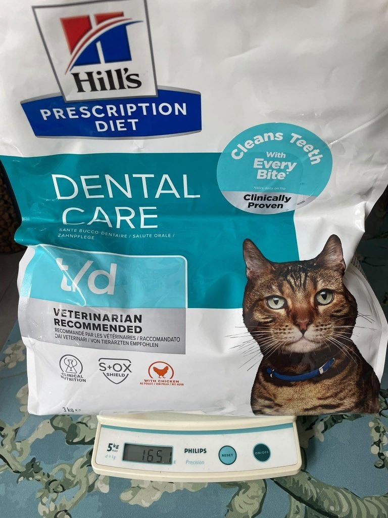 Kattenbrokjes Hill's Dental, ruim 1,5 kilo, Ophalen of Verzenden, Kat