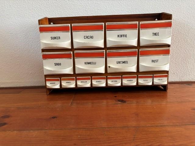 Vintage Kruidenrek, Ophalen, Gebruikt