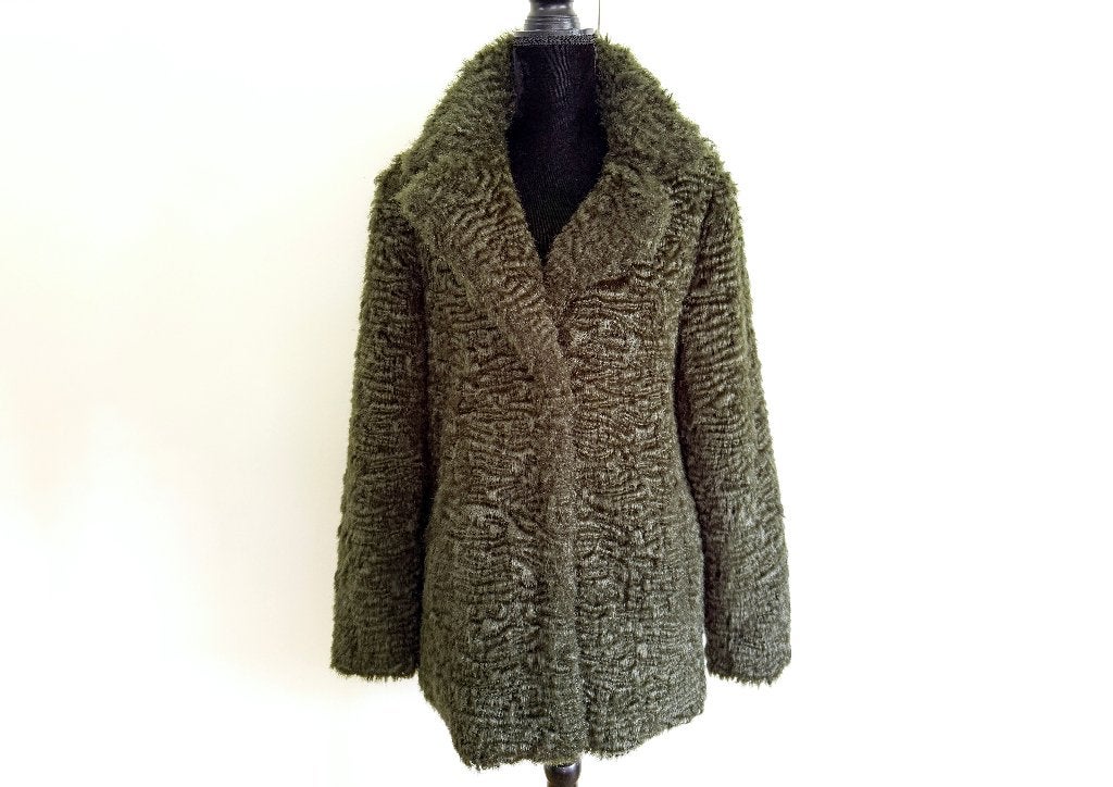 Costes winterjas - donkergroen - Faux Fur, Costess, Ophalen of Verzenden, Zo goed als nieuw, Maat 34 (XS) of kleiner
