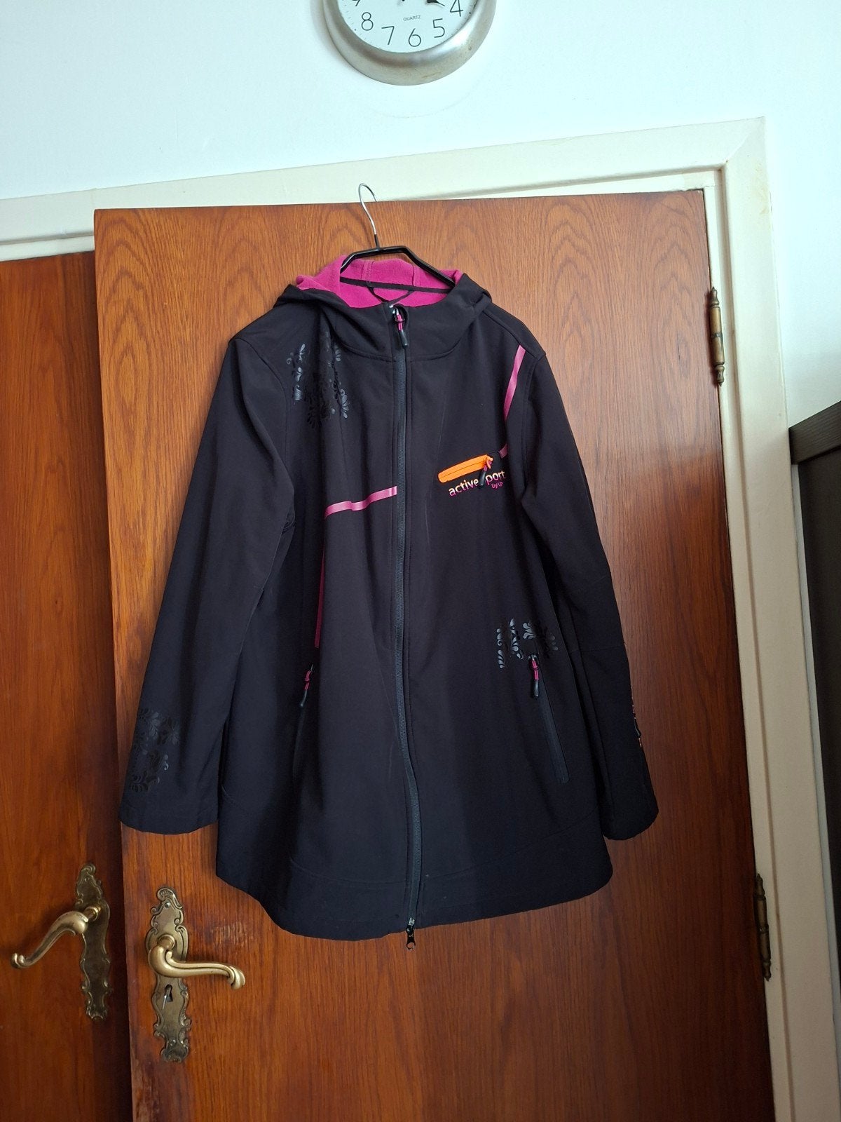 Ulla popken SOFTSHELL JACK 44/46 Softshelljas, Zwart, Ulla Popken, Ophalen of Verzenden, Jas of Mantel