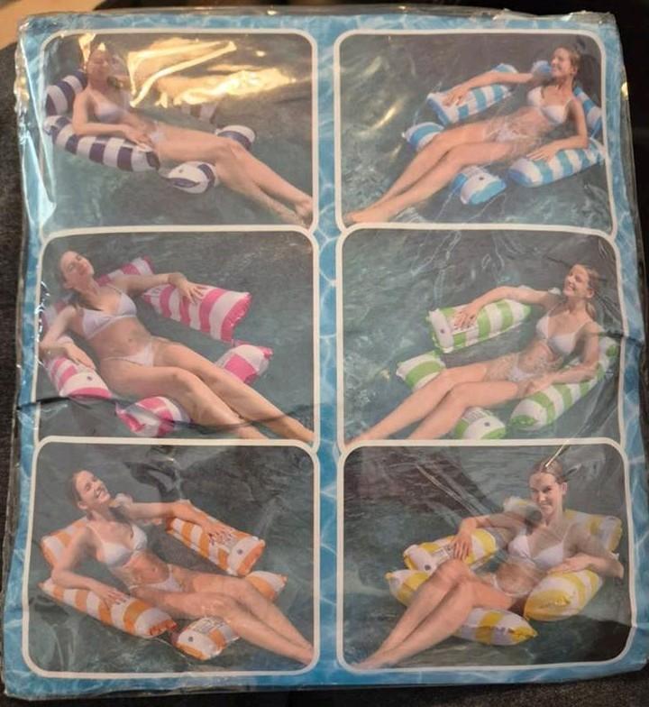 Opblaasbaar Zwembad Ligbed - Comfortabel en Kleurrijk, Minder dan 80 cm, Overige typen, Nieuw, Ophalen of Verzenden