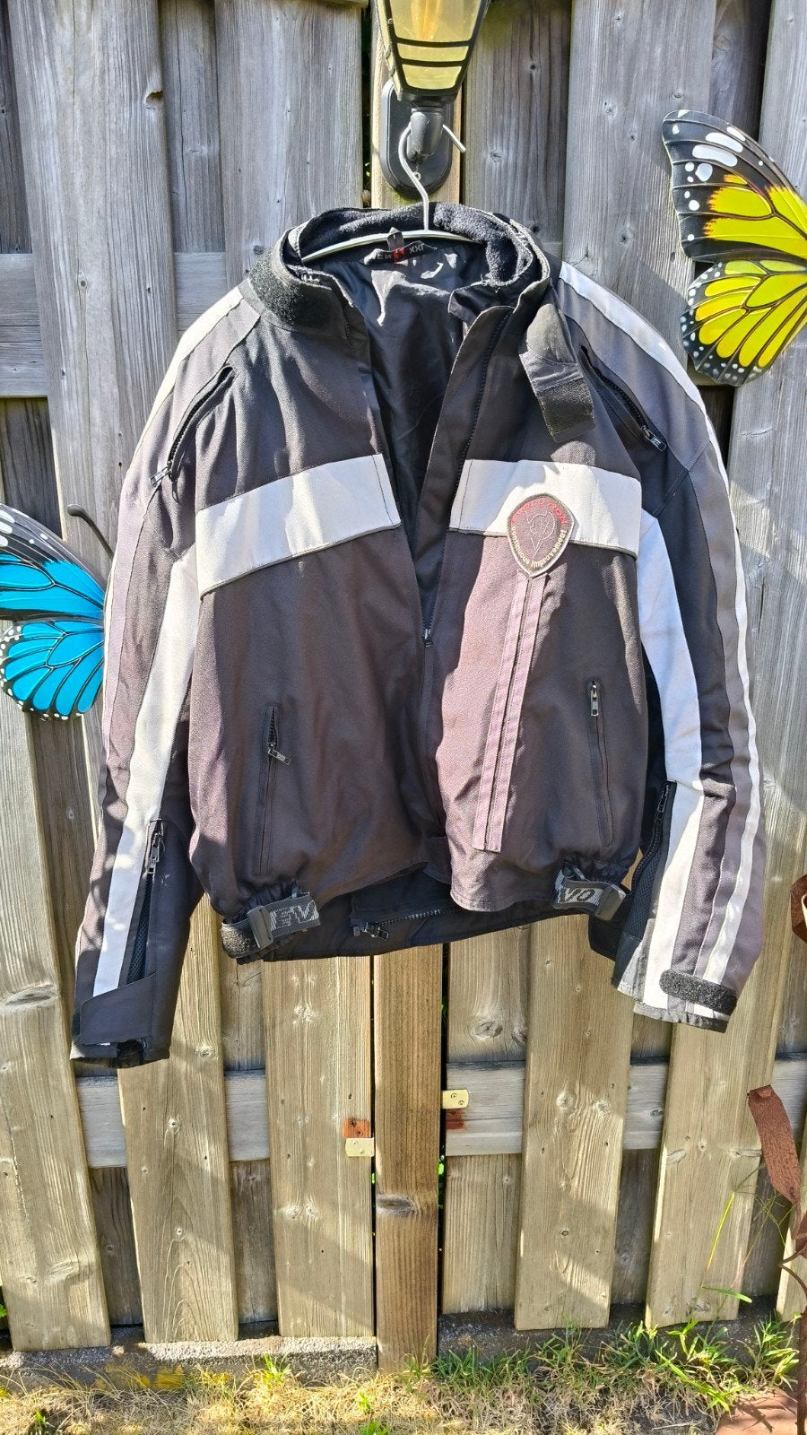 Motorjas kort zomer heren XXL Evolution, Motoren, Kleding | Motorkleding, Jas | textiel, Heren, Tweedehands, Ophalen of Verzenden