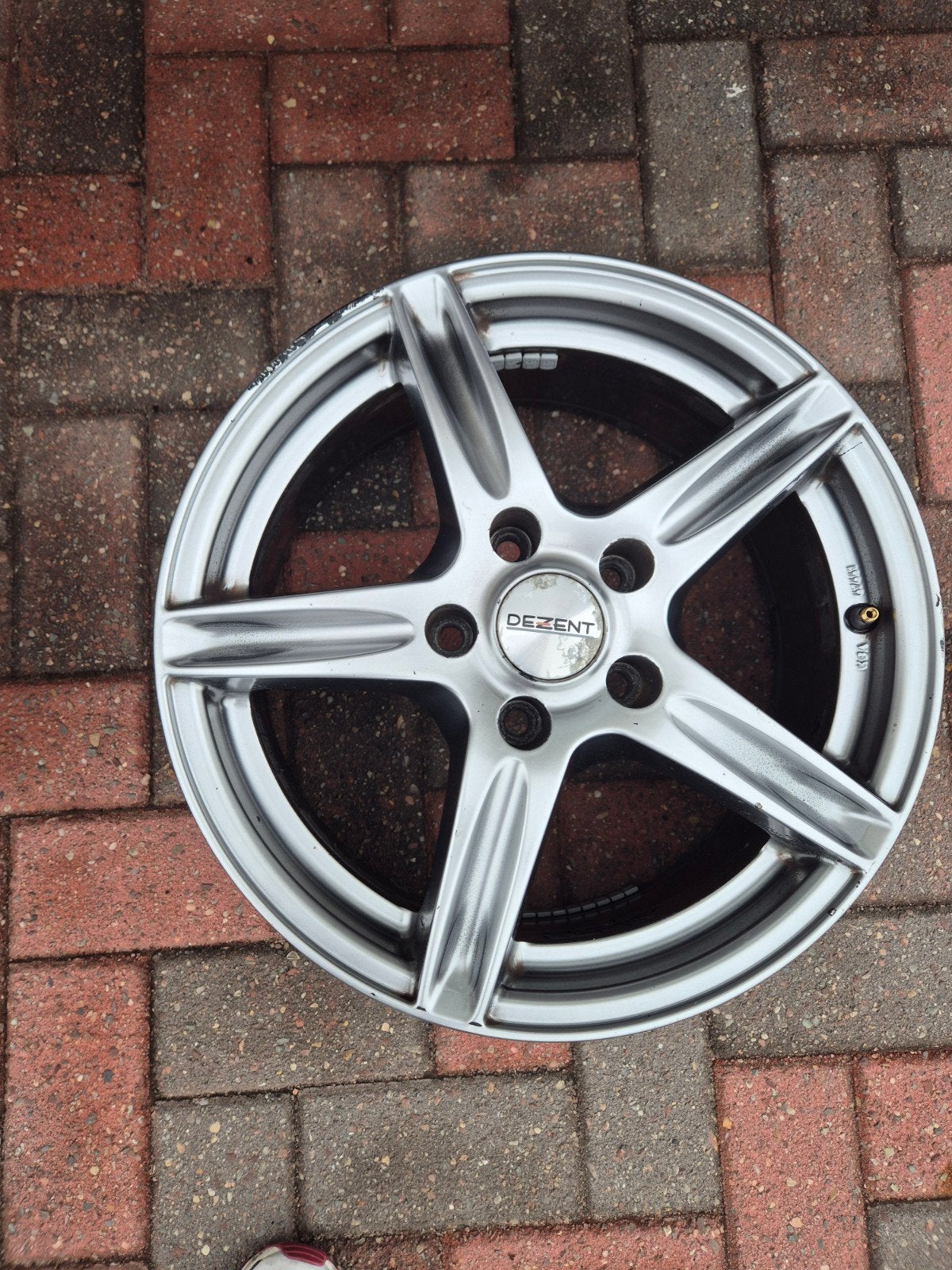 4x stoere originele Dezent grijs hoogglans lichtmetalen velg, Ophalen of Verzenden, Gebruikt, BMW