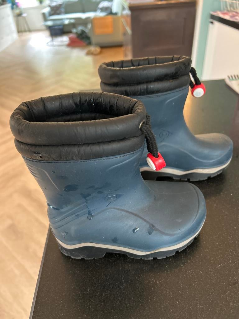 Dunlop kinder regenlaarzen, maat 26, Ophalen of Verzenden, Gebruikt, Jongen of Meisje, Laarzen