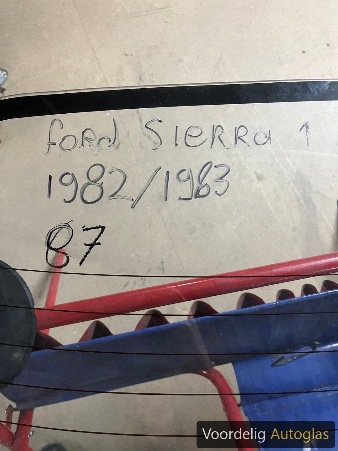 FORD SIERRA I 02/82 - 01/87 3 /5 DEURS ACHTERRUIT VERWARMD H, -, -, Nieuw, Ophalen of Verzenden
