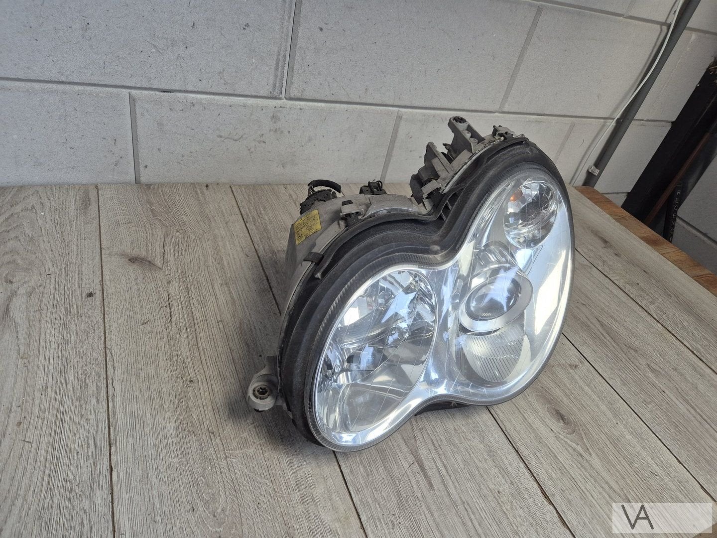 Koplamp links XENON Mercedes C klasse W203 04-07 A2038203761, Gebruikt, -, Ophalen of Verzenden, -
