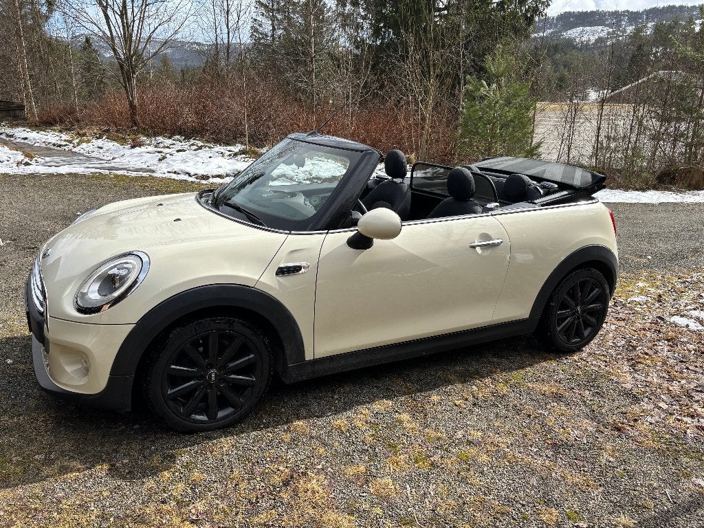Mini 1.2 Chili Cabrio Creme wit, Auto's, Mini, Voorwielaandrijving, Overige kleuren, Cabriolet, 4 stoelen