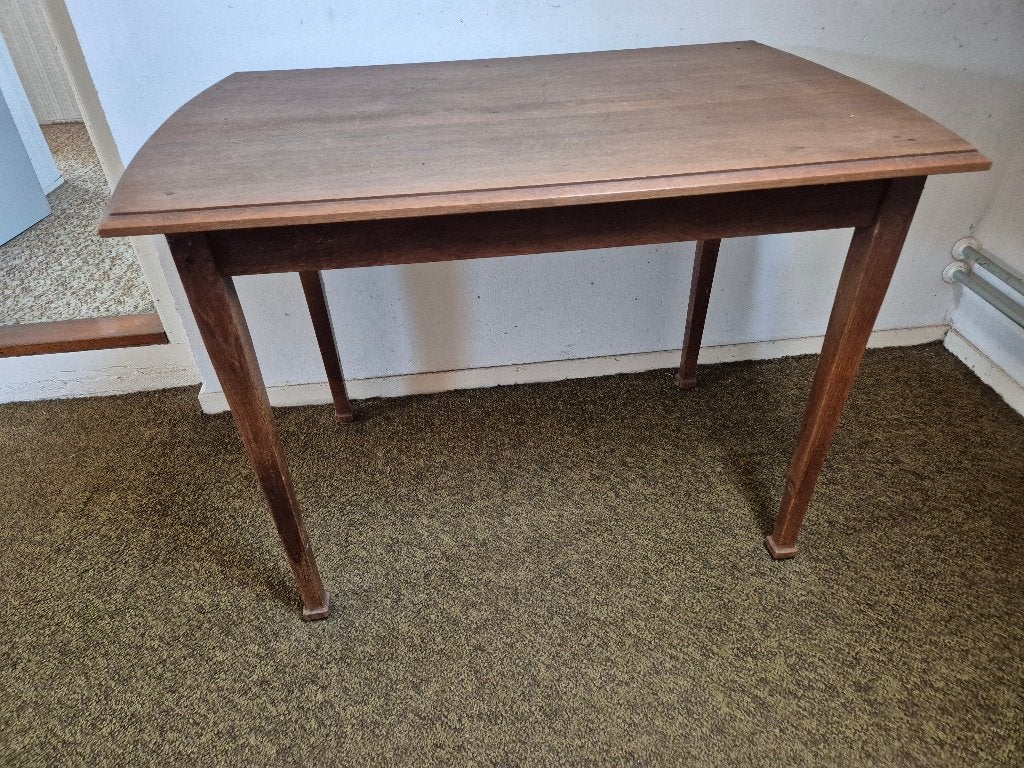 Houten tafel, blad 110 x 70 (041), Ophalen, Gebruikt, 100 tot 150 cm, Eikenhout